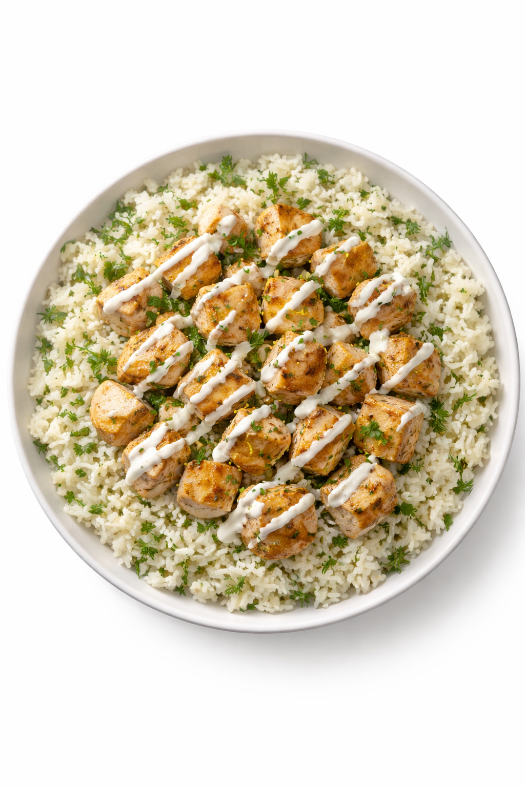 Greek Lemon Chicken With Dill Rice